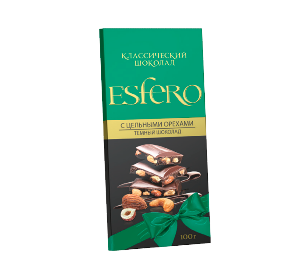 «Esfero» с цельными орехами» темный